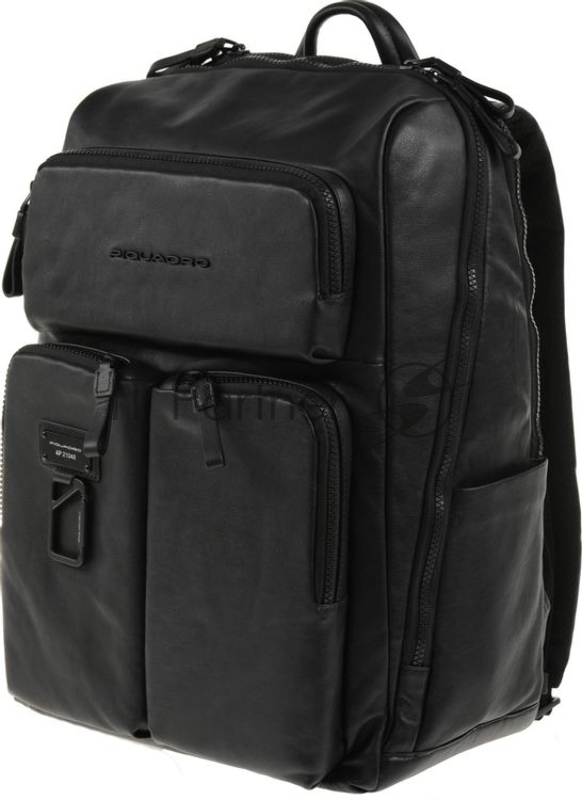 Рюкзак унисекс Piquadro Harper CA3349AP/N черный натур.кожа