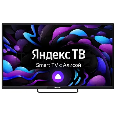 Телевизор Asano 50" 50LU8120T черный LED UHD 60Hz ЯндексТВ