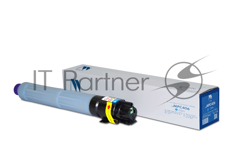 Картридж NVPrint совместимый NV-MPC406 Голубой для Ricoh Aficio-MPC306/MPC307/MPC406 (6000k)