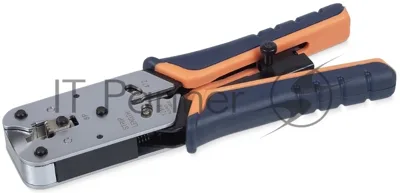 Инструмент для обжима проводников Cabeus, RJ-45 (8P8С), профессиональный, (HT-L2182R)