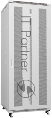 Шкаф серверный напольный Cabeus ND-05C-42U80/80 IP20, 42U, 2055х800х800 мм (ВхШхГ), дверь: перфорация, разборный, серый
