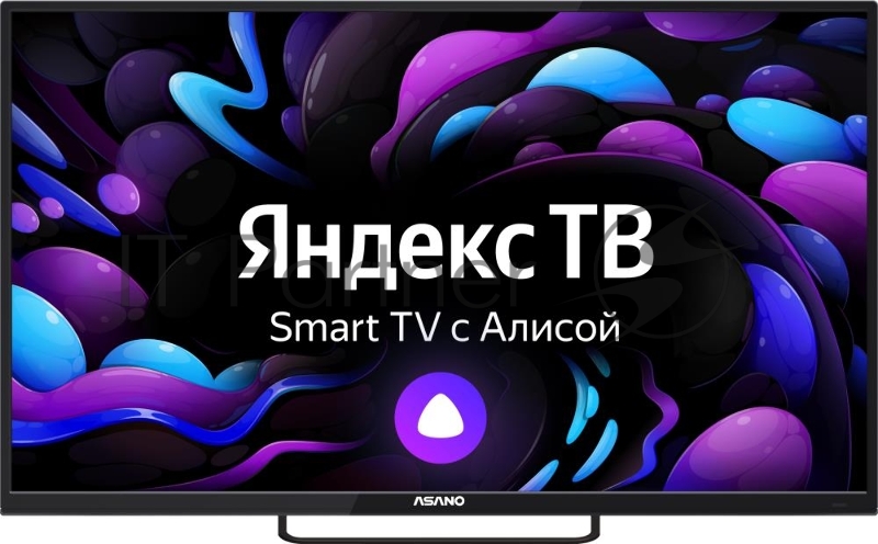 Телевизор Asano 55" 55LU8120T черный LED UHD 60Hz ЯндексТВ