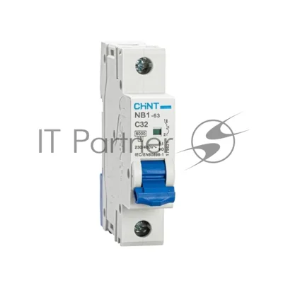 Выключатель автоматический CHINT NB1-63 1P 32A 6кА х-ка C