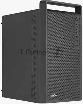 Компьютерный корпус MiniTower Aerocool/Formula CS-109-S-BK-v1 (mATX, USB3x1, USB2x2, 120мм fan,без БП) (4711099472390)