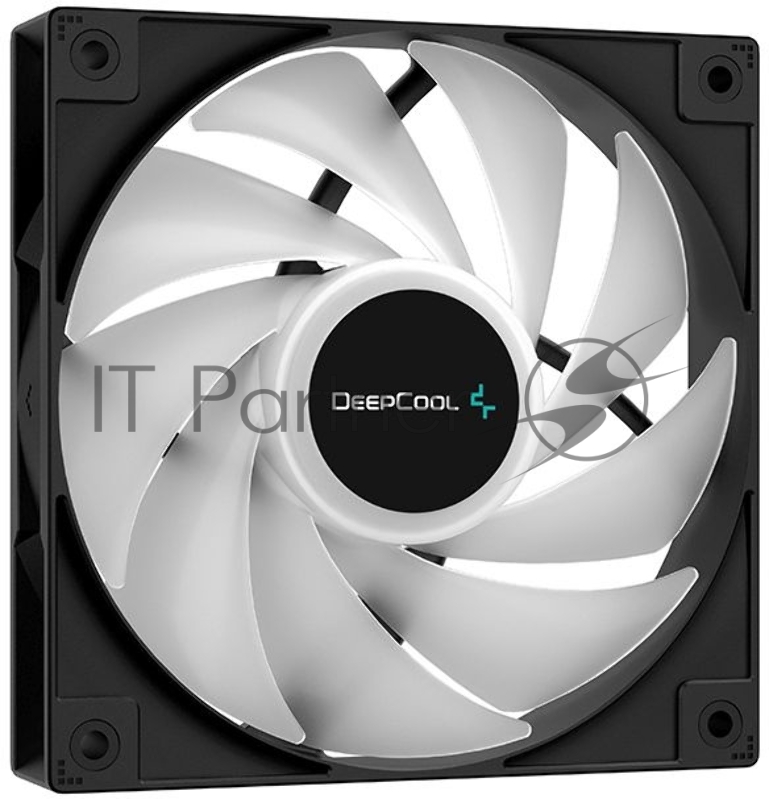 Кулер для процессора DEEPCOOL AG400 LED черный, 120 мм, алюминий/медь, 2000 об/мин, 31.6 дБ, 4 pin, 220 Вт, 150 мм