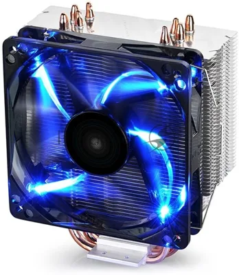 Кулер Deepcool GAMMAXX 400 BLUE BASIC серебристый 120мм алюминий+медь 1500rpm 30db 4-pin 130W 154мм