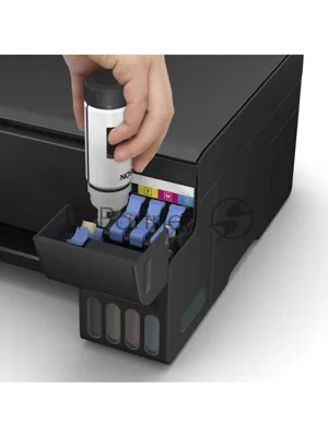 МФУ струйное Epson L3218 (C11CJ68512), принтер/сканер/копир, (A4, 5760x1440dpi, ч/б 33стр., цв. 18стр., USB, черный)