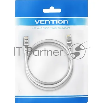 Патч-корд Vention прямой SFTP cat.6A, RJ45 - 0,5м. Серый