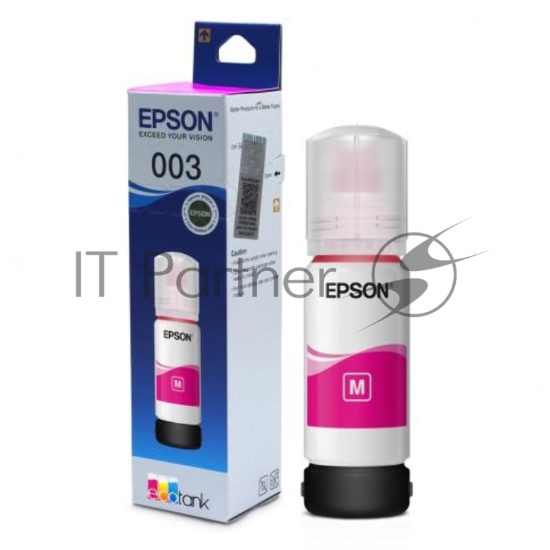 Чернила Epson C13T00V398 пурпурный (65 мл) для L11050, L1110, L1210, L3101, L3110, L3156, L3210, L3215, L3216, L3250, L3256, L3258, L3260, L3550, L3556, L5290