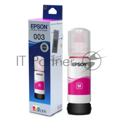 Чернила Epson C13T00V398 пурпурный (65 мл) для L11050, L1110, L1210, L3101, L3110, L3156, L3210, L3215, L3216, L3250, L3256, L3258, L3260, L3550, L3556, L5290