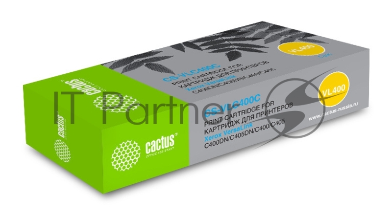 Картридж лазерный Cactus CS-VLC400CRU 106R03534 голубой (8000 стр.) для Xerox VersaLink C400DN/C405DN/C400/405/C400N/C405N/