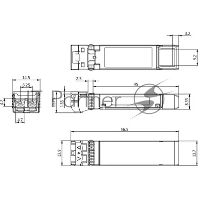 Трансивер Cisco Dual Rate 10/25GbASE-CSR SFP Module