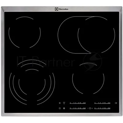 Электрическая варочная поверхность Electrolux EHF46547XK, 4 конфорки, с зоной расширения, стеклокерамика, 7100 Вт