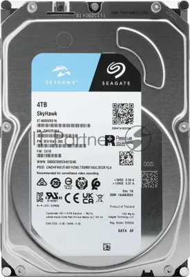 Жесткий диск HDD Seagate SkyHawk 4Tb 5400rpm SATA 256Mb 3.5"