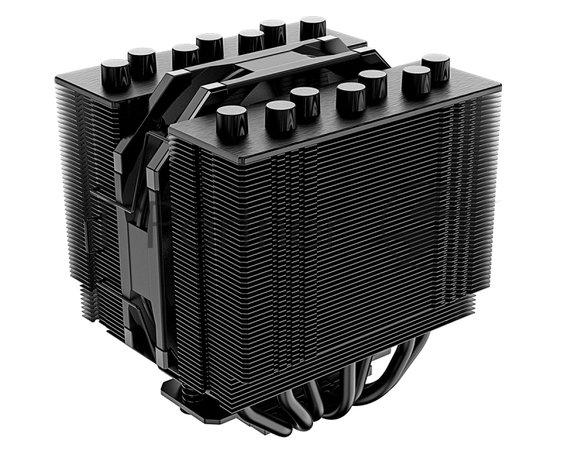 Кулер ID-COOLING SE-207-XT SLIM черный 120мм алюминий/медь 1800rpm 35db 4-pin 220W 135мм
