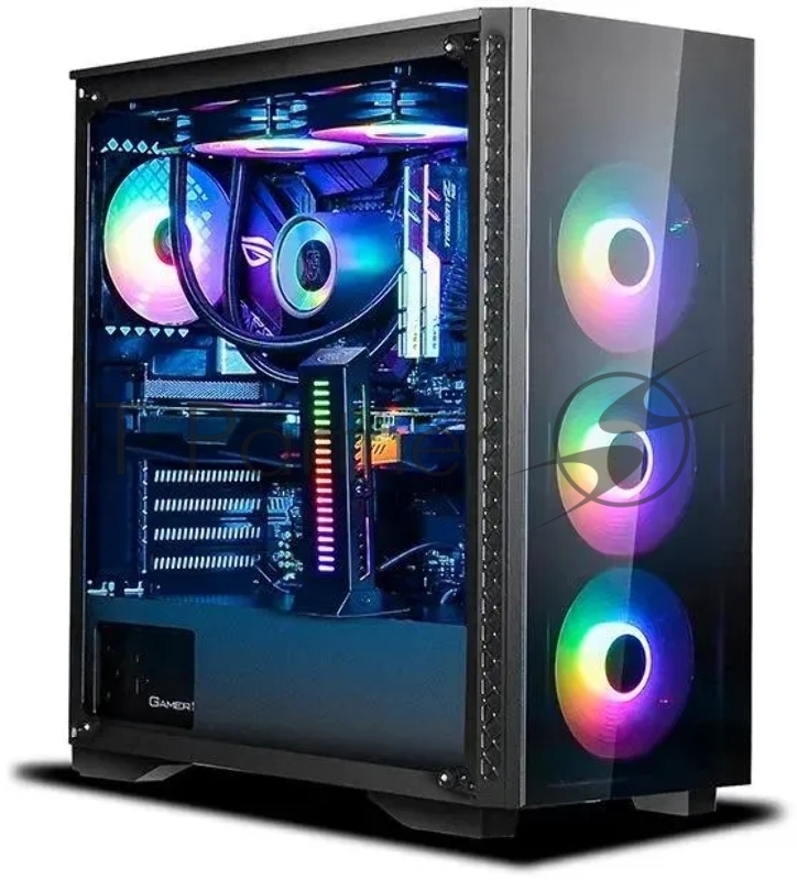 Компьютерный корпус Deepcool MATREXX 50 черный без БП ATX 1x120мм 2xUSB 2.0 1xUSB 3.0 audio bott PSU