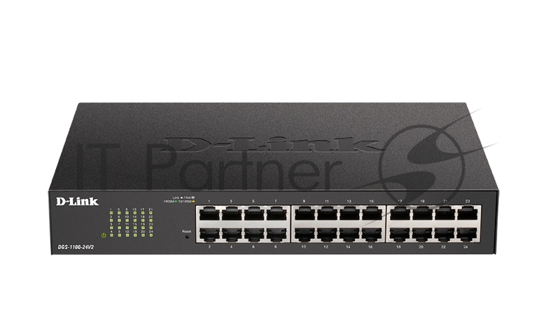 Коммутатор D-Link DGS-1100-24V2/A2A, 24×1 Гбит/с, настраиваемый