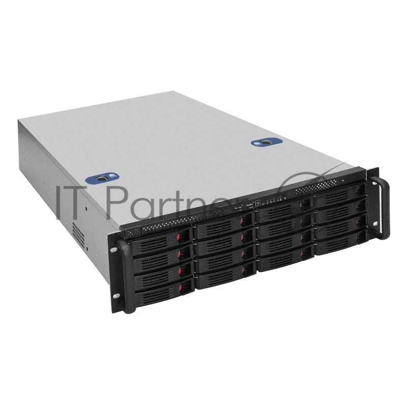 Серверная платформа ExeGate EX292419RUS Pro 3U660-HS16 (RM 19", высота 3U, глубина 660, Redundant БП 2x550W, 16xHotSwap, USB)