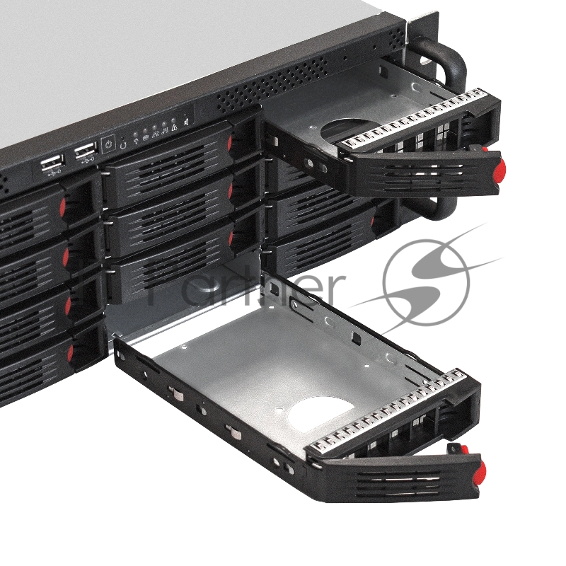 Серверная платформа ExeGate EX292420RUS Pro 3U660-HS16 (RM 19", высота 3U, глубина 660, Redundant БП 2x800W, 16xHotSwap, USB)