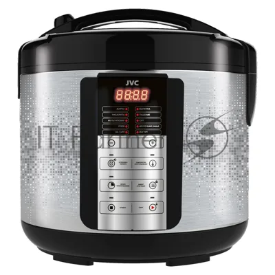 Мультиварка JVC JK-MC500 5 л, 860 Вт, серебристый с черным