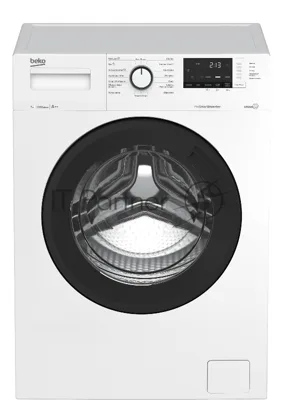 Стиральная машина Beko WSRE7612XAWI белый загрузка фронтальная 7 кг, 1200 об/мин., класс: А