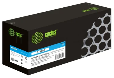 Картридж лазерный Cactus CS-TN328C TN328C голубой (28000 стр.) для Konica Minolta bizhub C250i/C300i/C360i
