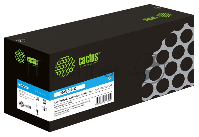 Картридж лазерный Cactus CS-VLC605C 106R03936 голубой (16800 стр.) для Xerox VERSALink C605