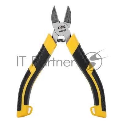 Бокорезы Deli DL0305A 5" Высокоуглеродистая сталь. ПВХ ручка.