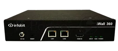 Контроллер видеостены Infobit iWall 360 1 вход 4K HDMI, 4 выхода 1080р, вращение на 360 градусов. Поддержка каскадирования.
