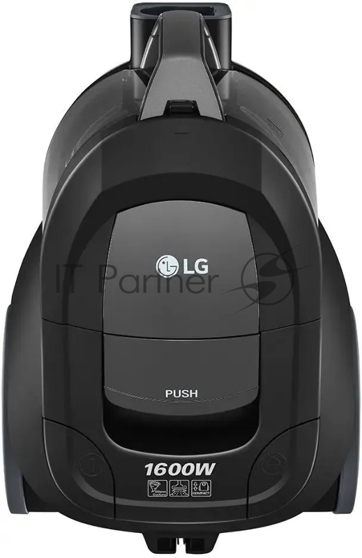 Пылесос LG VC5316NNTS серебристый/черный, 330/1600 Вт, уборка сухая, пылесборник контейнер 1.3 л