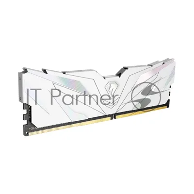 Оперативная память NETAC, DDR4, 32GB (2x16GB), 3200MHz, CL16, DIMM, с радиаторами, белый
