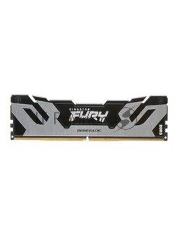 Оперативная память Kingston Fury Renegade, DDR5, 16Gb (1x16Gb), 6400MHz, CL32, DIMM, с радиатором, серебристый/черный