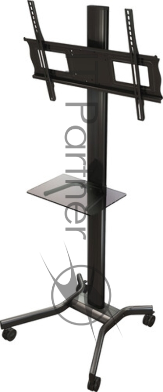 Универсальное фиксированное настенное крепление Wize WF63 для 42"-85" LCD телевизоров, VESA 800х600, расстояние от стены 2.6 см, до 80 кг, черный