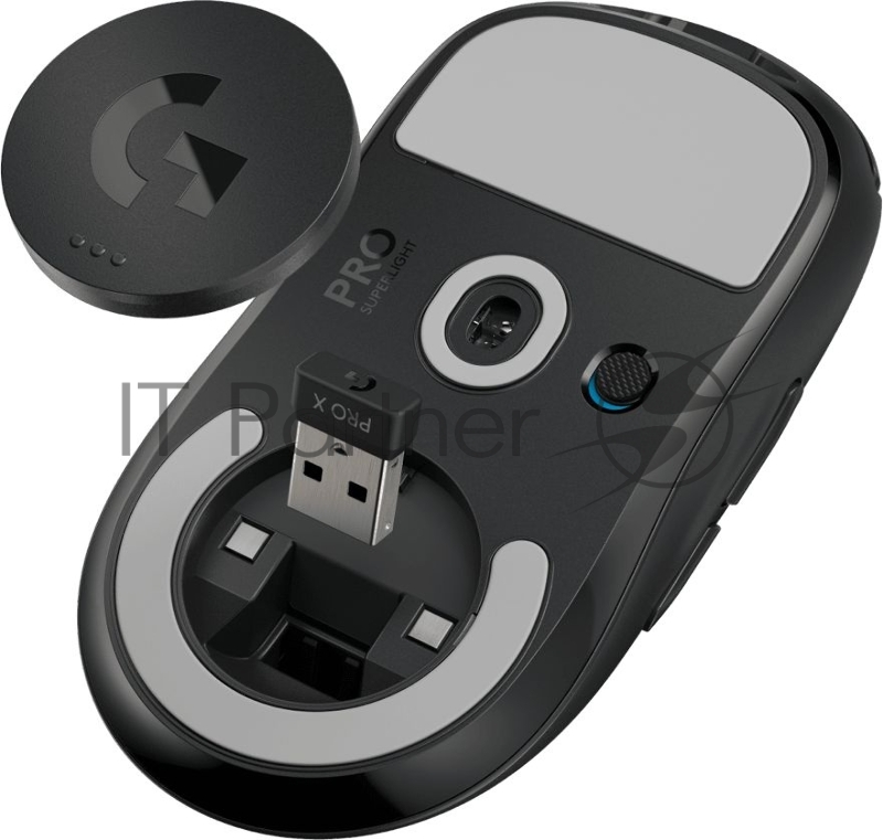 Мышь беспроводная игровая Logitech  PRO X SUPERLIGHT беспроводная чёрный