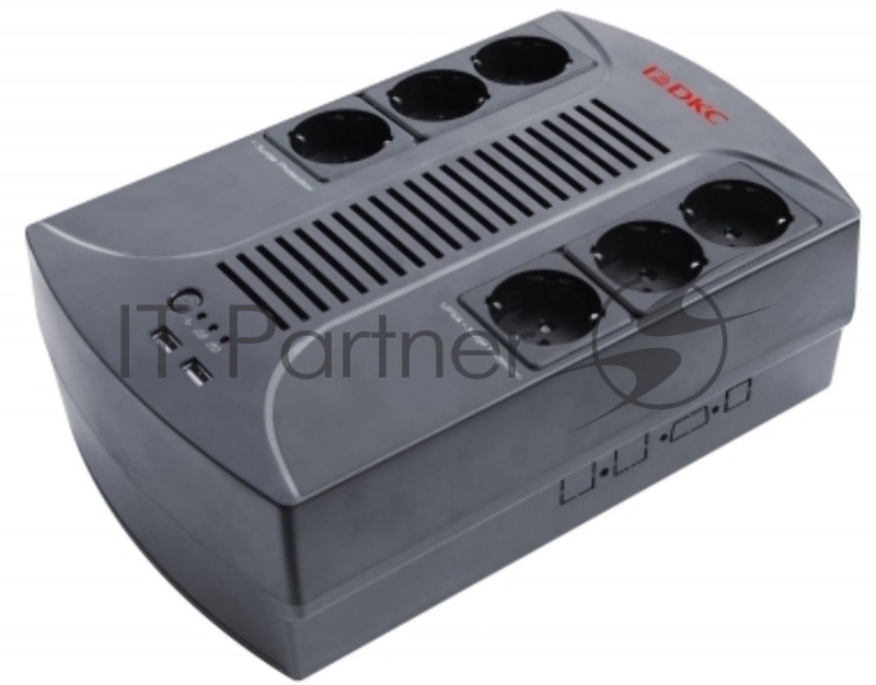 Источник бесперебойного питания DKC INFOPDU800 / 800 ВА / 480 Вт / 8 x CEE 7 (евророзетка)