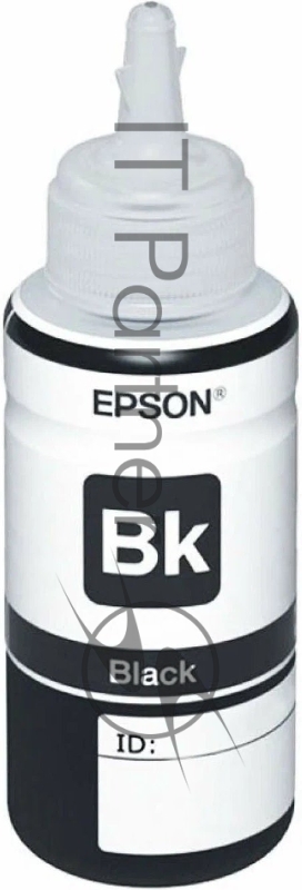 Чернила Epson 673 C13T673198 (аналог C13T67314A) черный 70мл для Epson L800/L810/L850/L1800
