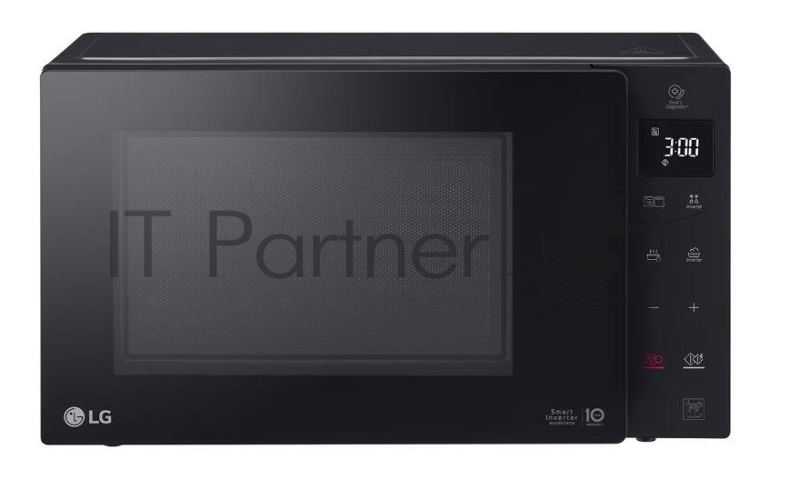 Микроволновая печь LG MB63W35GIB черный, 23 л, 1000 Вт, переключатели - сенсор