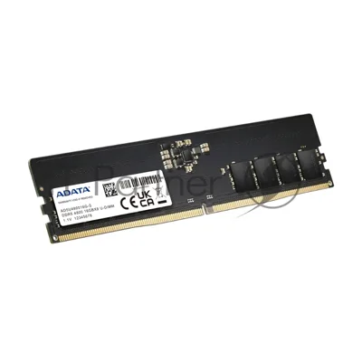 Оперативная память ADATA, DDR5, 16GB (1x16GB), 4800MHz, CL40, UDIMM