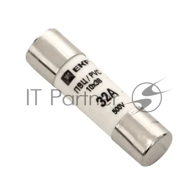 Вставка плавкая цилиндрическая ПВЦ 10х38 32А EKF pvc-10x38-32