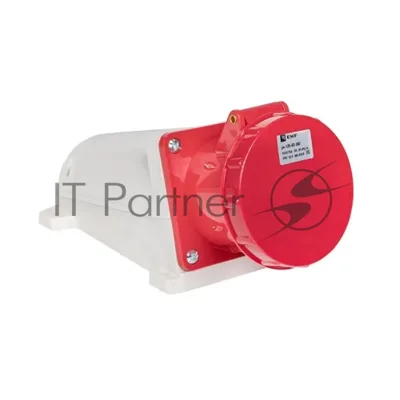 Розетка стационарная наружная EKF 135 ps-135-63-380 63А 380В 3P+РЕ+N IP67