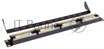 Патч-панель UTP 24хRJ-45 кат.5E 1U 19дюйм SUPRLAN 10-0403