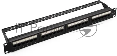 Патч-панель UTP 24хRJ-45 кат.6 1U 19дюйм SUPRLAN 10-0427