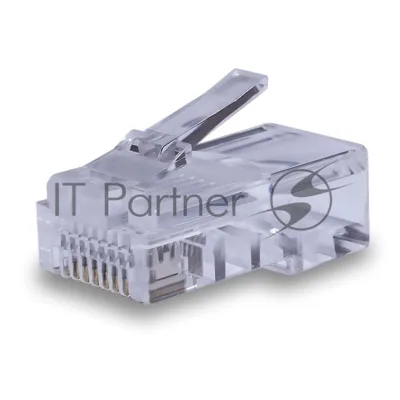 Коннектор Suprlan 10-0209, UTP cat.5e, RJ45, серый (упак.: 100 шт)