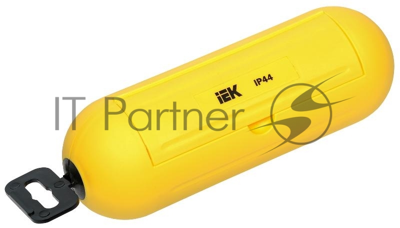 Бокс для защиты кабельного соединения IEK IP44 желтый