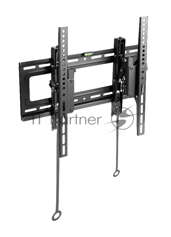 Универсальное наклонное настенное крепление Wize Pro T46X для 32"-70" дисплеев, Max VESA 400x400 мм, наклон +5/-12°, расстояние от стены 8-13,4 см, до 70 кг, черный