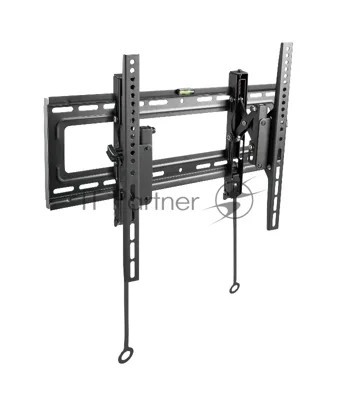 Универсальное наклонное настенное крепление Wize Pro T55X для 32"-80" дисплеев, Max VESA 600x400 мм, наклон +5/-12°, расстояние от стены 8-13,4 см, до 70 кг, черный