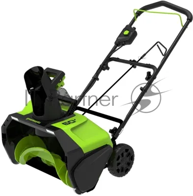 Снегоуборщик аккумуляторный GreenWorks GD60PST б/щ 51 см, без АКБ и ЗУ (2602907)