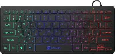 Клавиатура проводная Oklick Oklick 300S черный USB