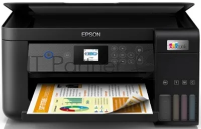 МФУ струйное EPSON L4260 (C11CJ63412), А4, цветное, печ. 33 стр/мин. (ч/б) 15 стр/мин. (цвет), 5760 х 1440 dpi (печать) 1200 х 2400 dpi (скан.), USB