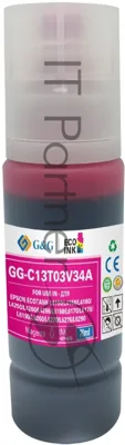 Чернила G&G GG-C13T03V34A 101M пурпурный70мл для Epson L4150/L4160/L6160/L6170